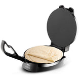 Electric Roti Maker, tortilla maker, crepe maker, bread maker for every home - Side View