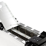 2-Slice Toaster, Perfectly Toasted Bread, sandwich maker, best toasties - Top-Down View