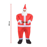 SANTA Fancy Dress Inflatable Suit -Fan Operated Costume - Extra Image
