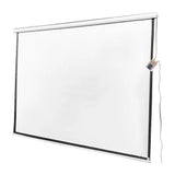 100 Electric Motorised Projector Screen TV +Remote