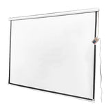 150 Electric Motorised Projector Screen TV +Remote - Top-Down View