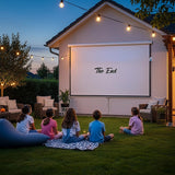 150 Electric Motorised Projector Screen TV +Remote
