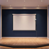 120 Electric Motorised Projector Screen TV +Remote - Low Angle