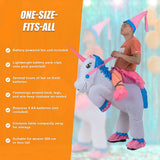 UNICORN Fancy Dress Inflatable Suit -Fan Operated Costume - Extra Image