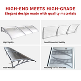 DIY Outdoor Awning Cover -1000x3000mm - Top-Down View