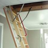 Attic Loft Ladder - 2700mm to 3050mm - Front View