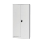 Two-Door Shelf Office Gym Filing Storage Locker Cabinet Safe