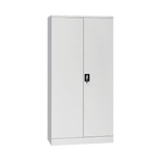 Two-Door Shelf Office Gym Filing Storage Locker Cabinet Safe, image 4