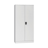 Two-Door Shelf Office Gym Filing Storage Locker Cabinet Safe - Top-Down View