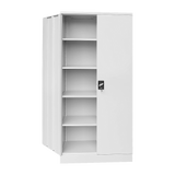Two-Door Shelf Office Gym Filing Storage Locker Cabinet Safe - 45-Degree Angle