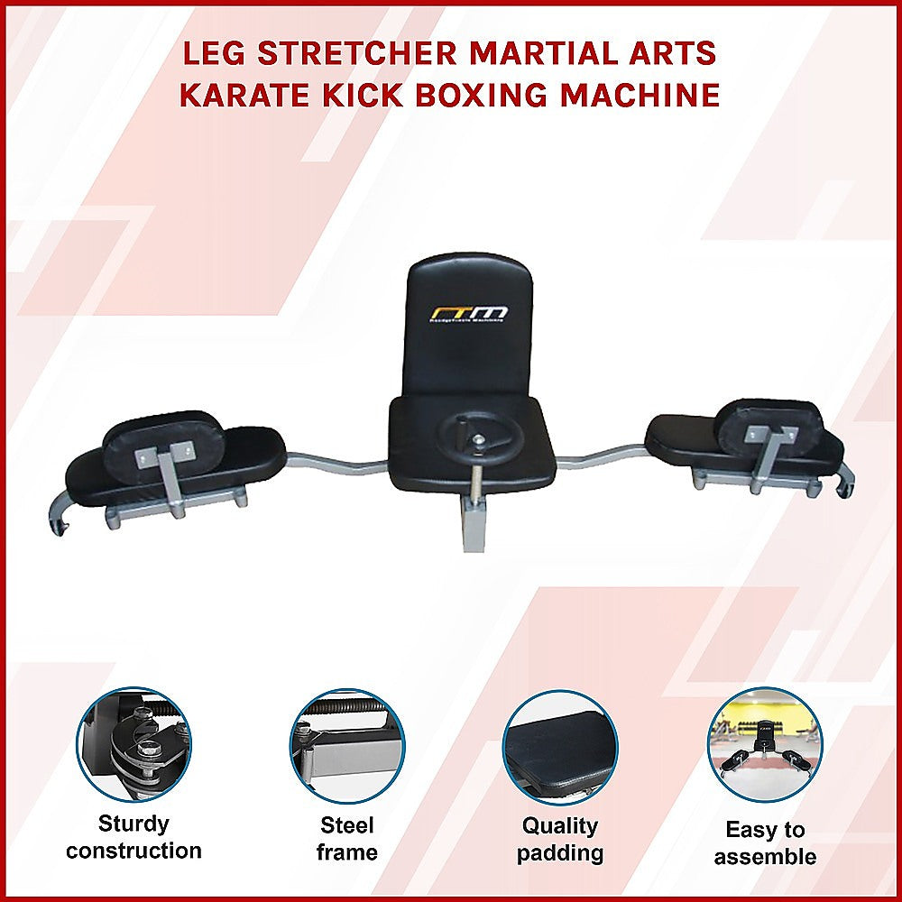 Leg Stretcher Machine Martial Arts Karate Kick Boxing Flexibility Trainer