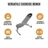 FID Flat Incline Decline Adjustable Bench Press - Extra Image