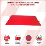 Gym Mat Gymnastics Martial Arts Karate Gym Mat Yoga Wrestling - Side View