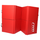Folding Red Exercise Mat ? Gymnastics, Martial Arts, Yoga, Karate & Judo Training