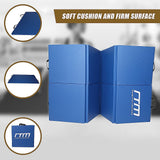 Folding Blue Exercise Mat ? Gymnastics, Martial Arts, Yoga, Karate & Judo Training