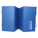 Folding Blue Exercise Mat ? Gymnastics, Martial Arts, Yoga, Karate & Judo Training