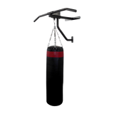 Wall Chin Up Pull Up Bar Punching Bag SpeedBall Station - Top-Down View