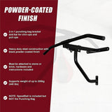 Wall Chin Up Pull Up Bar Punching Bag SpeedBall Station - Extra Image