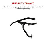 Wall Chin Up Pull Up Bar Punching Bag SpeedBall Station - Extra Image