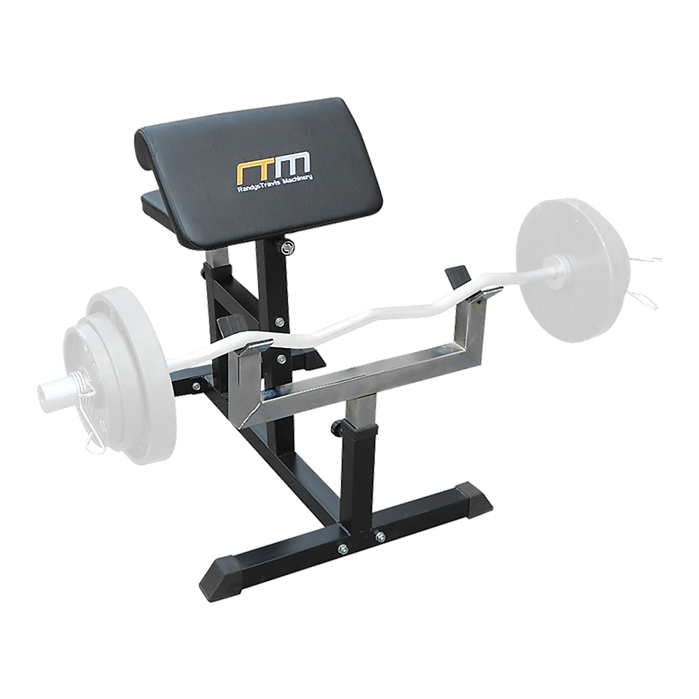 Preacher Curl Bench  Commercial Weight Bench for Bicep and Arm Workouts