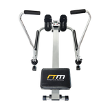 Rowing Machine Rower Exercise Fitness Gym - Top-Down View