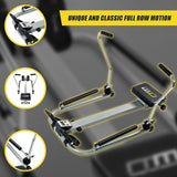 Rowing Machine Rower Exercise Fitness Gym - Close-Up Angle