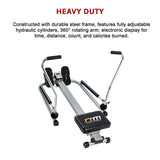 Rowing Machine Rower Exercise Fitness Gym - Extra Image