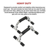 Push Up Bar Stand Handle Muscle Strength Exercise Gym - Extra Image