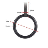 Gymnastic Rings  Adjustable Exercise Training Rings for Home & CrossFit Workouts