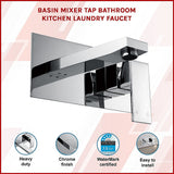 Basin Mixer Tap Bathroom Kitchen Laundry Faucet - Side View