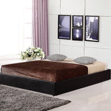 PU Leather Double Bed Ensemble Frame - Front View