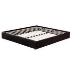 PU Leather King Bed Ensemble Frame