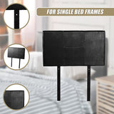 PU Leather Single Bed Headboard Bedhead - Black - Extra Image