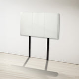 PU Leather Single Bed Headboard Bedhead - White
