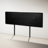PU Leather King Bed Headboard Bedhead - Black