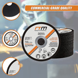 125mm 5 Cutting Disc Wheel for Angle Grinder x25 - Low Angle