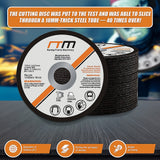 125mm 5 Cutting Disc Wheel for Angle Grinder x25 - Extra Image