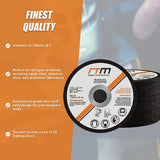 125mm 5 Cutting Disc Wheel for Angle Grinder x25 - Extra Image