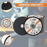 125mm 5 Cutting Disc Wheel for Angle Grinder x50 - Low Angle