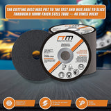 125mm 5 Cutting Disc Wheel for Angle Grinder x50 - Extra Image
