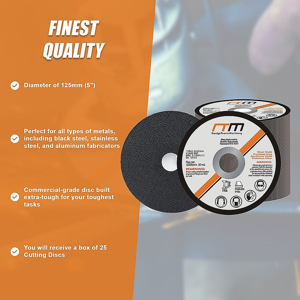125mm 5 Cutting Disc Wheel for Angle Grinder x50