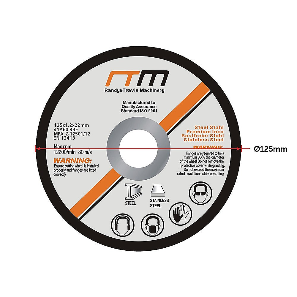 125mm 5 Cutting Disc Wheel for Angle Grinder x100