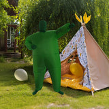 Go Green Inflatable Costume Fancy Dress Suit Fan Operated - 45-Degree Angle