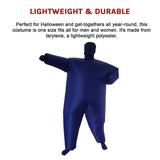 Feeling Blue Inflatable Costume Fancy Dress Suit Fan Operated - Extra Image