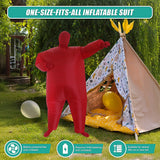 Red Alert Inflatable Costume Fancy Dress Suit Fan Operated - Extra Image