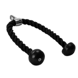 Tricep Pulldown Rope – Heavy Duty Cable Machine Attachment for Gym & Home Workout - 45-Degree Angle