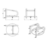 Speedball with Wall Frame – Boxing Punching Bag Training Set for Home Gym - Extra Image