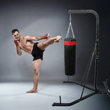 Freestanding 37kg Punching Bag Filled Heavy Duty - 45-Degree Angle