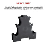 6-Piece Dumbbell Set with Rack - Extra Image
