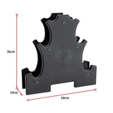 6-Piece Dumbbell Set with Rack - Extra Image